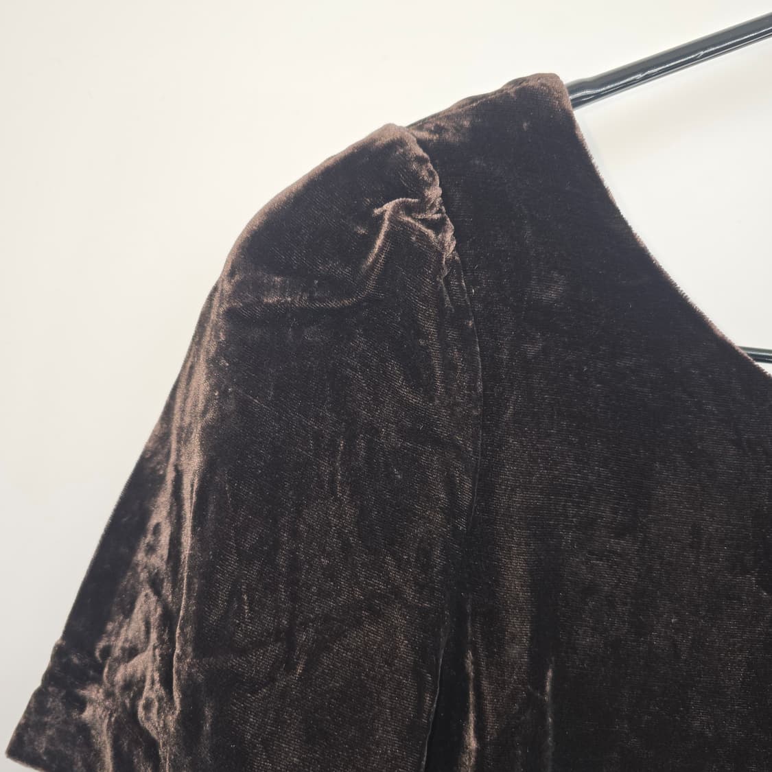 Spick and Span 실크 벨벳 미니 원피스 느낌 롱티 상품이미지10