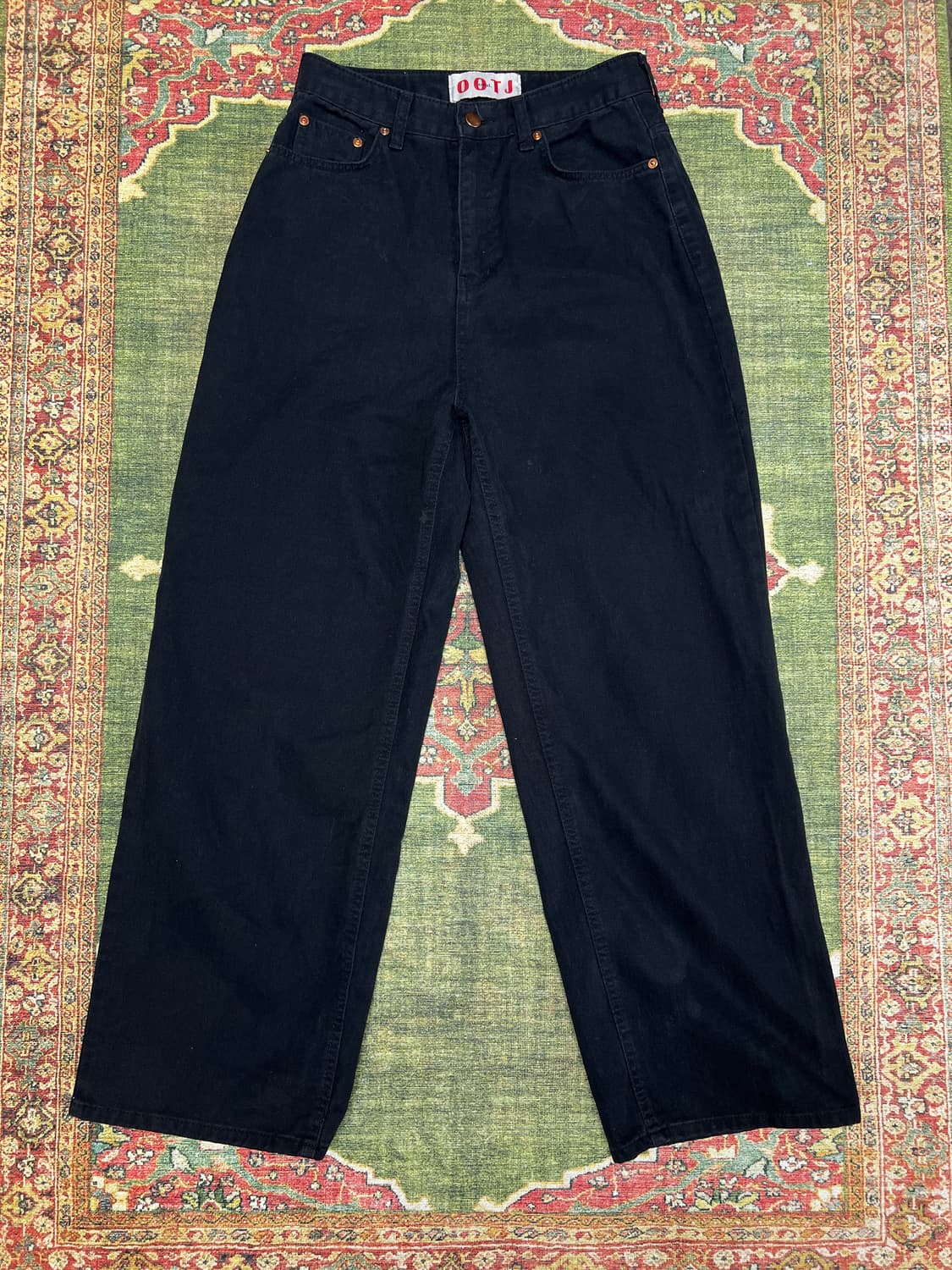 Ootj 블랙 와이드팬츠 28 상품이미지1