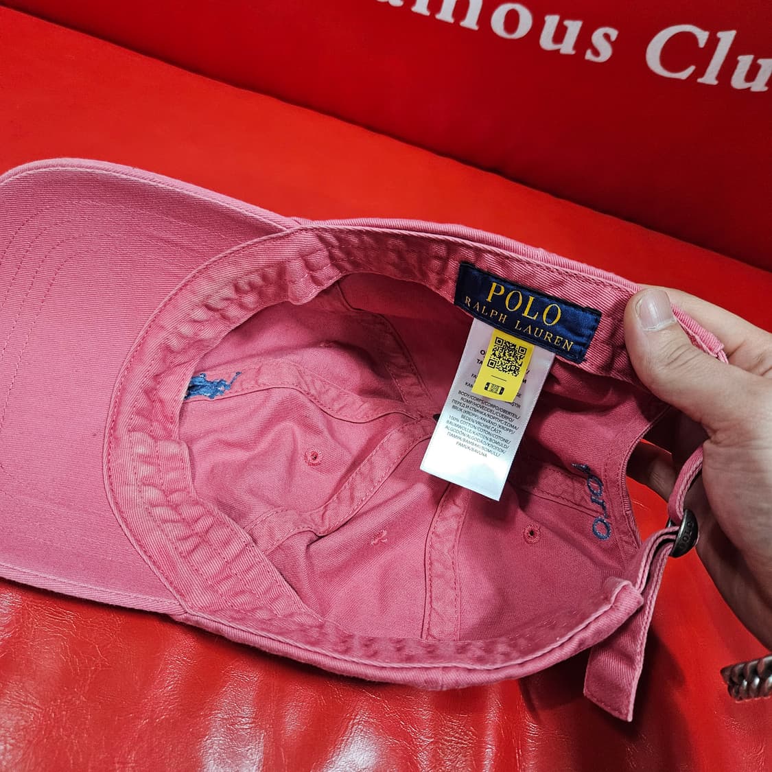 폴로랄프로렌 아이코닉 코튼 치노볼캡 Free 상품이미지6