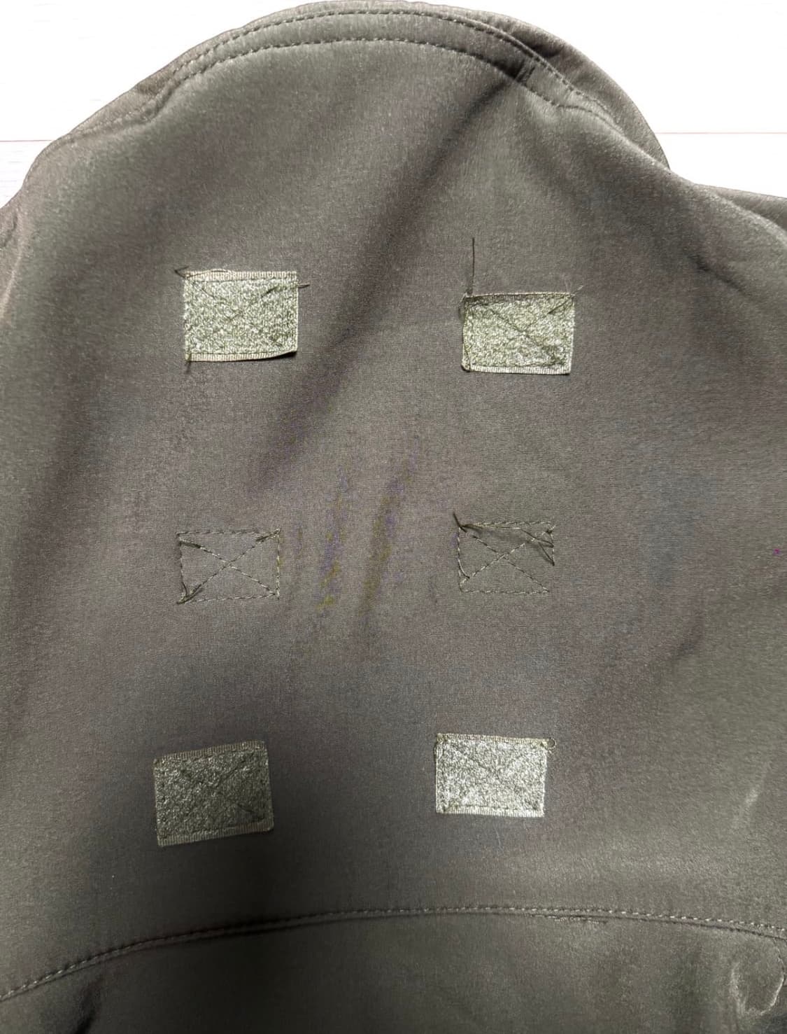 카키 하이넥 안감 집업 M 상품이미지3