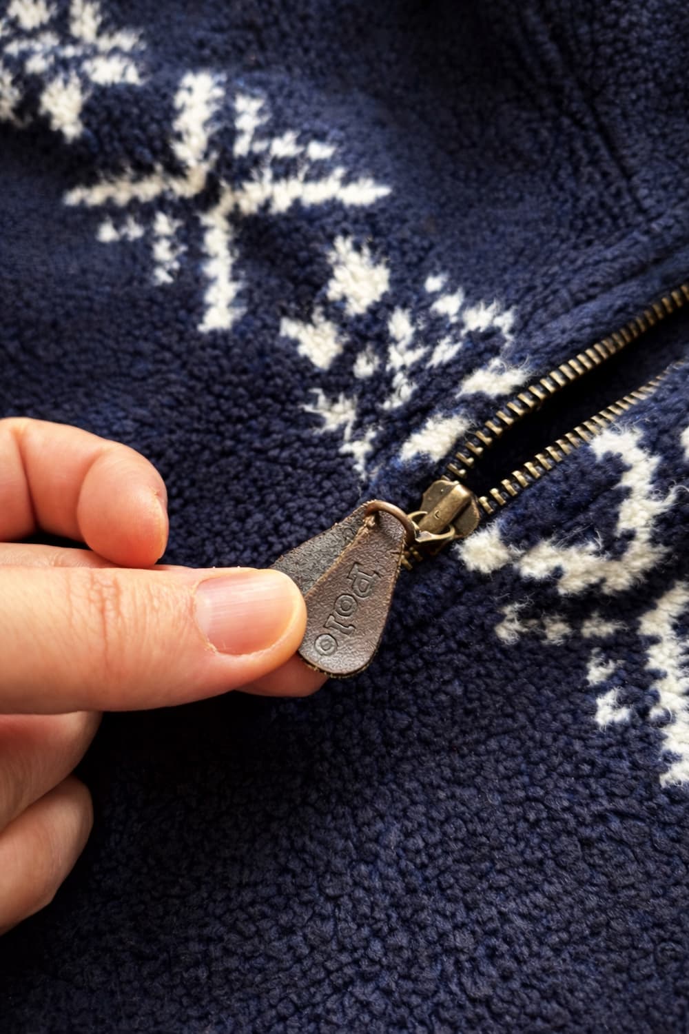 90's 폴로 랄프로렌 1/4 Zip 노르딕 풀오버 스웨터 L 상품이미지5