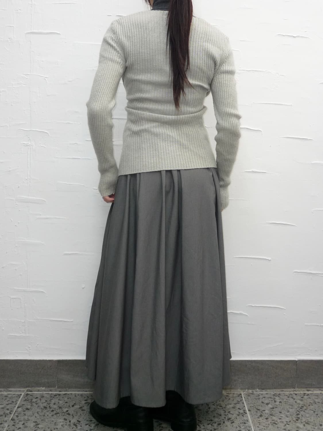 twist grey knit 상품이미지3