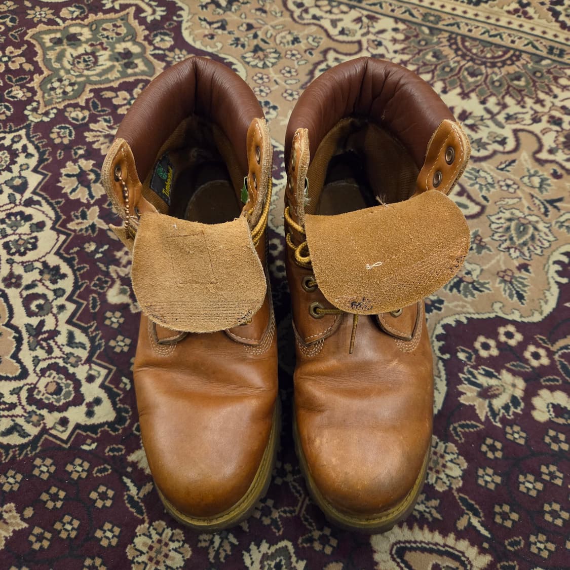 팀버랜드 6인치 브라운레더 us8.5 265-270 상품이미지1