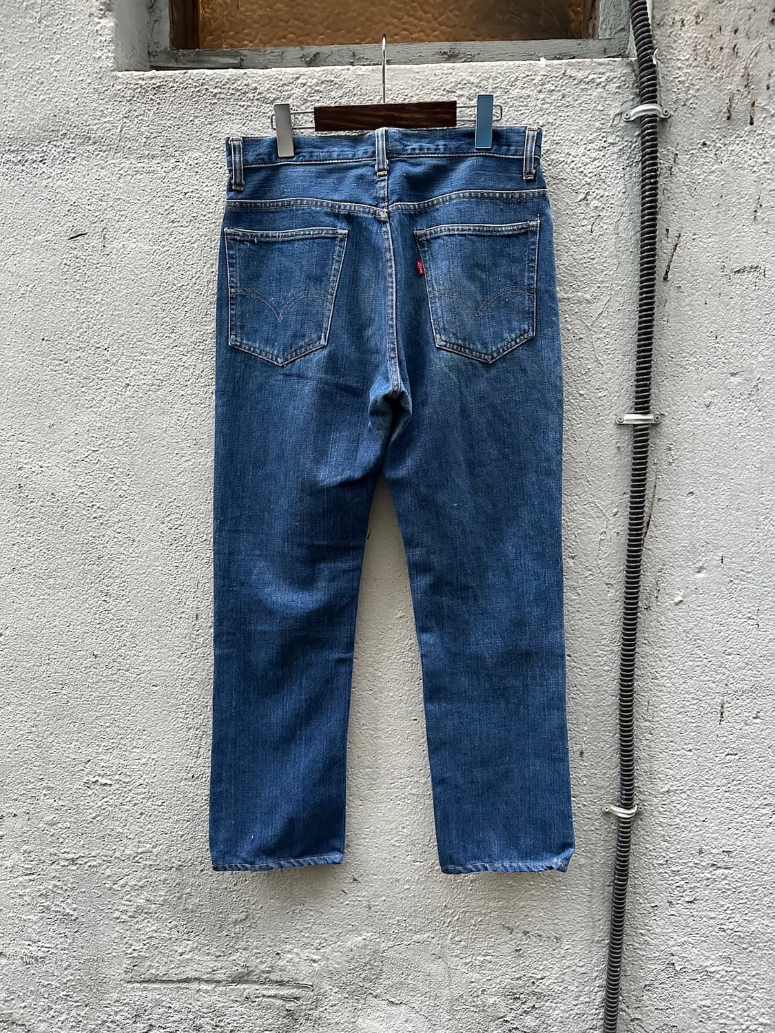 70s USA Levis 66전기 데님 팬츠 상품이미지7