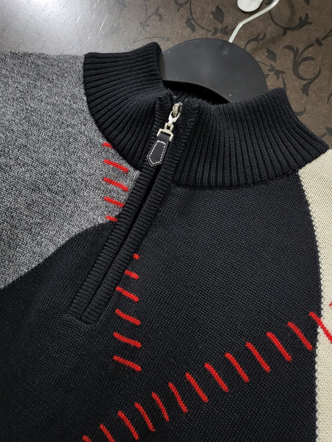 먼싱웨어 골프 방풍 울 니트 77 상품이미지2