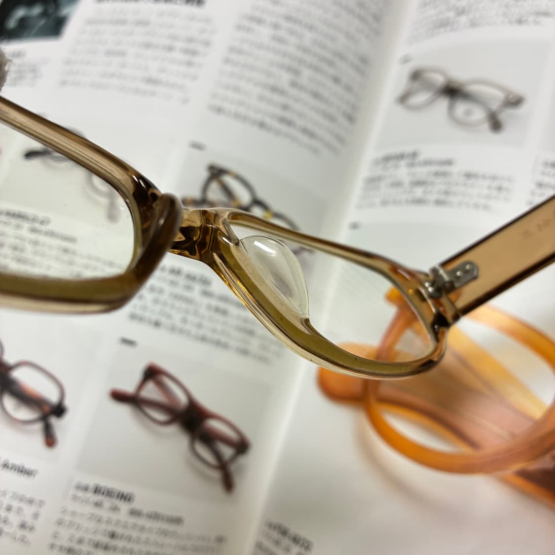 角矢甚治郎作 카도야 진지로우 사쿠 셀룰로이드 일본 뿔테 안경 상품이미지7