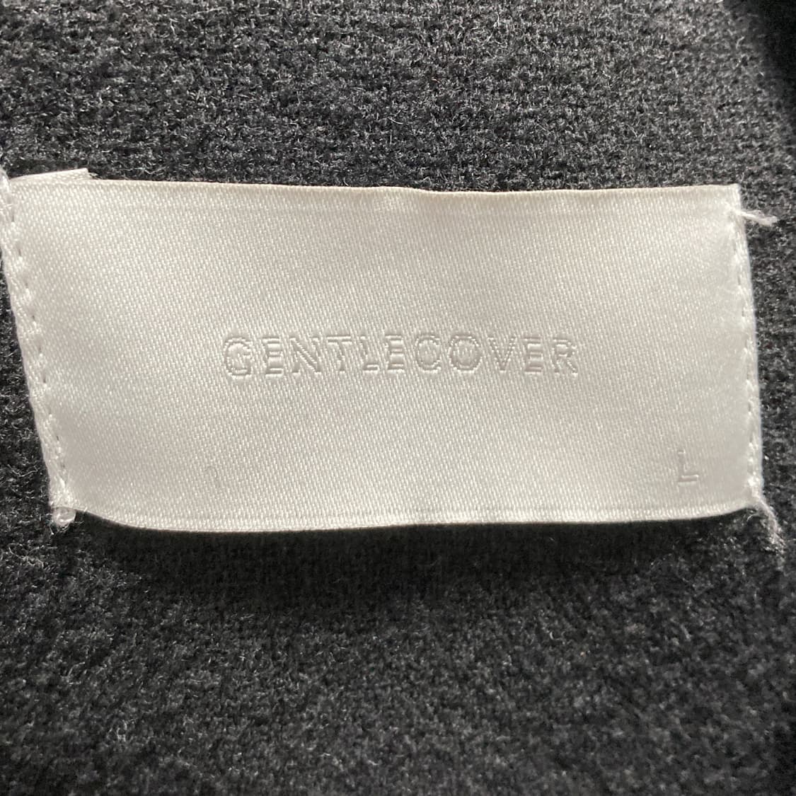 젠틀커버 남성 숏 카라 집업자켓 블랙 L 상품이미지4