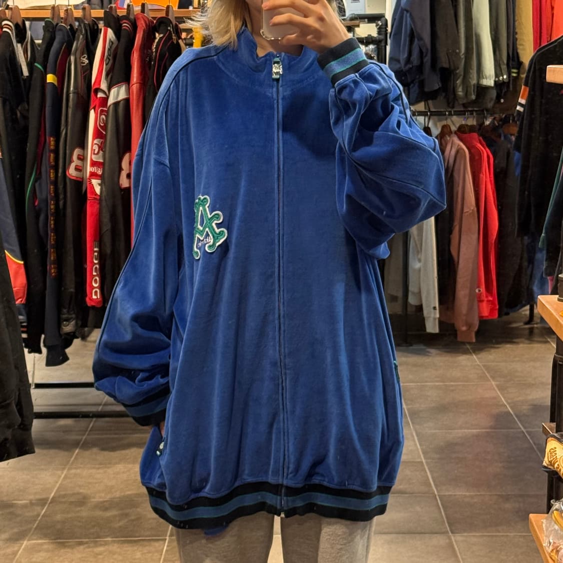 [NO.9]VTG 벨벳 져지 상품이미지2