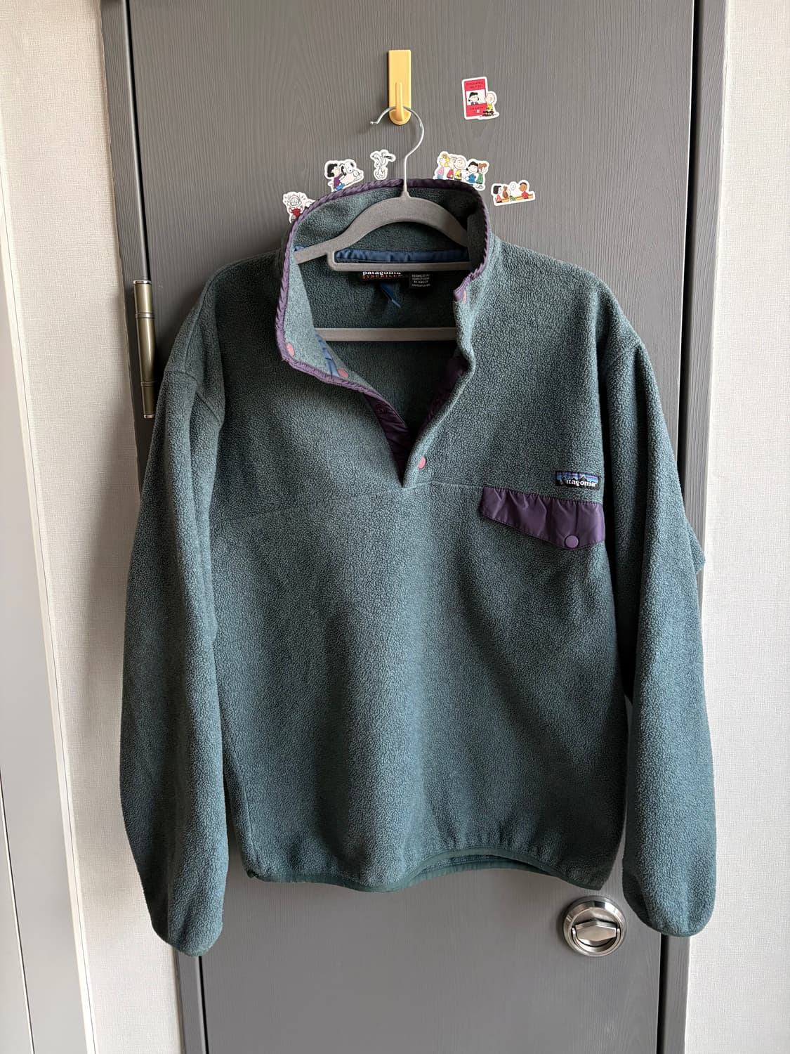 (M) 파타고니아 90s 빈티지 신칠라 그레이 / 퍼플 자메이카 상품이미지3