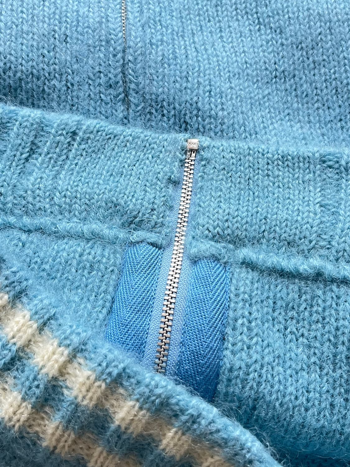 빈티지 뷰티비스트 집업 니트 가디건 자켓 상품이미지5