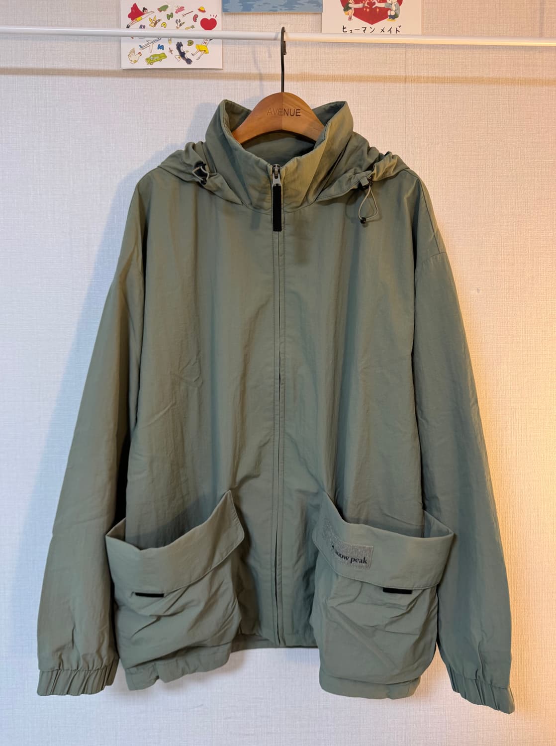 [XL]스노우피크 투포켓 바람막이 자켓 상품이미지1