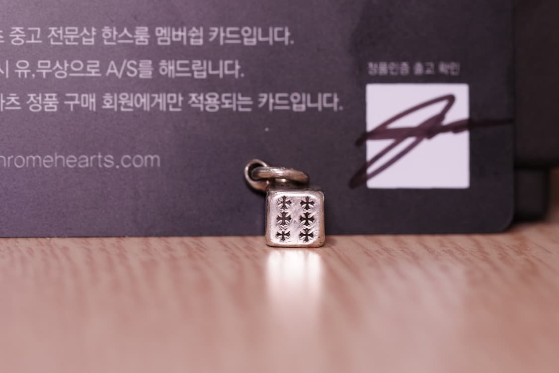 크롬하츠 다이스 참 판매합니다 상품이미지4