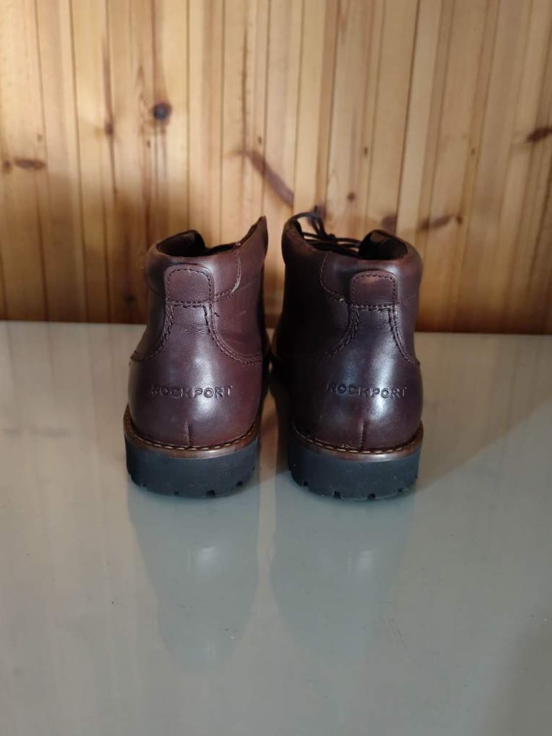 275mm 락포트 와이드 마샬 브라운 가죽 처커부츠 상품이미지8