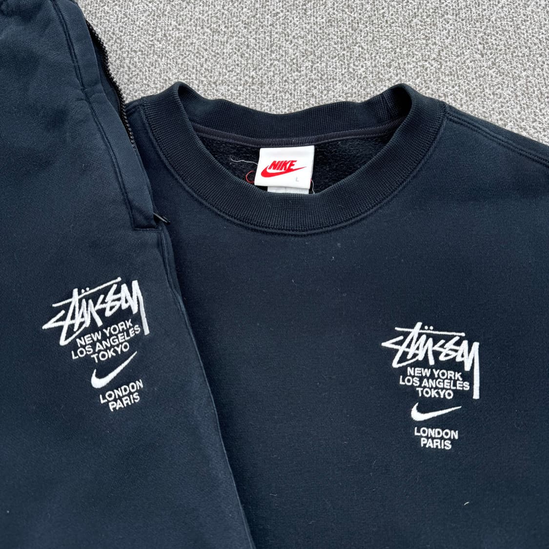 나이키 X 스투시 스웻 셋업  상품이미지2