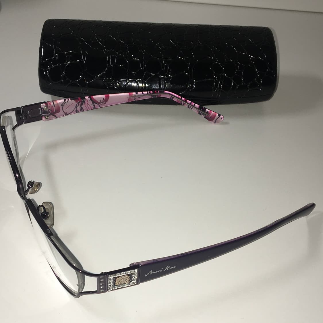 앙드레김 빈티지 스퀘어 안경테 상품이미지2