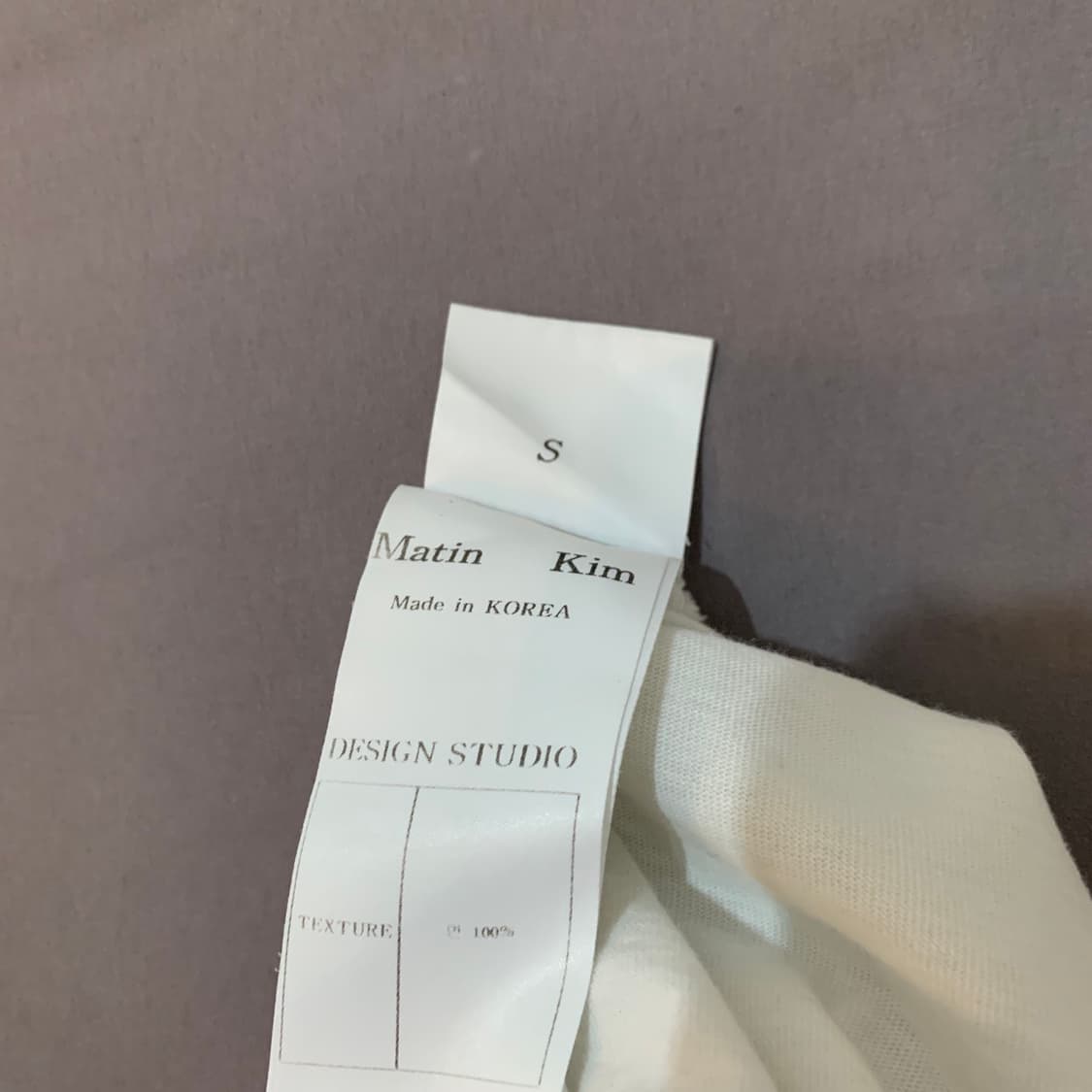 S MATIN KIM 마뗑킴 LOVE YOU 프린팅 오버핏 반팔티 상품이미지5