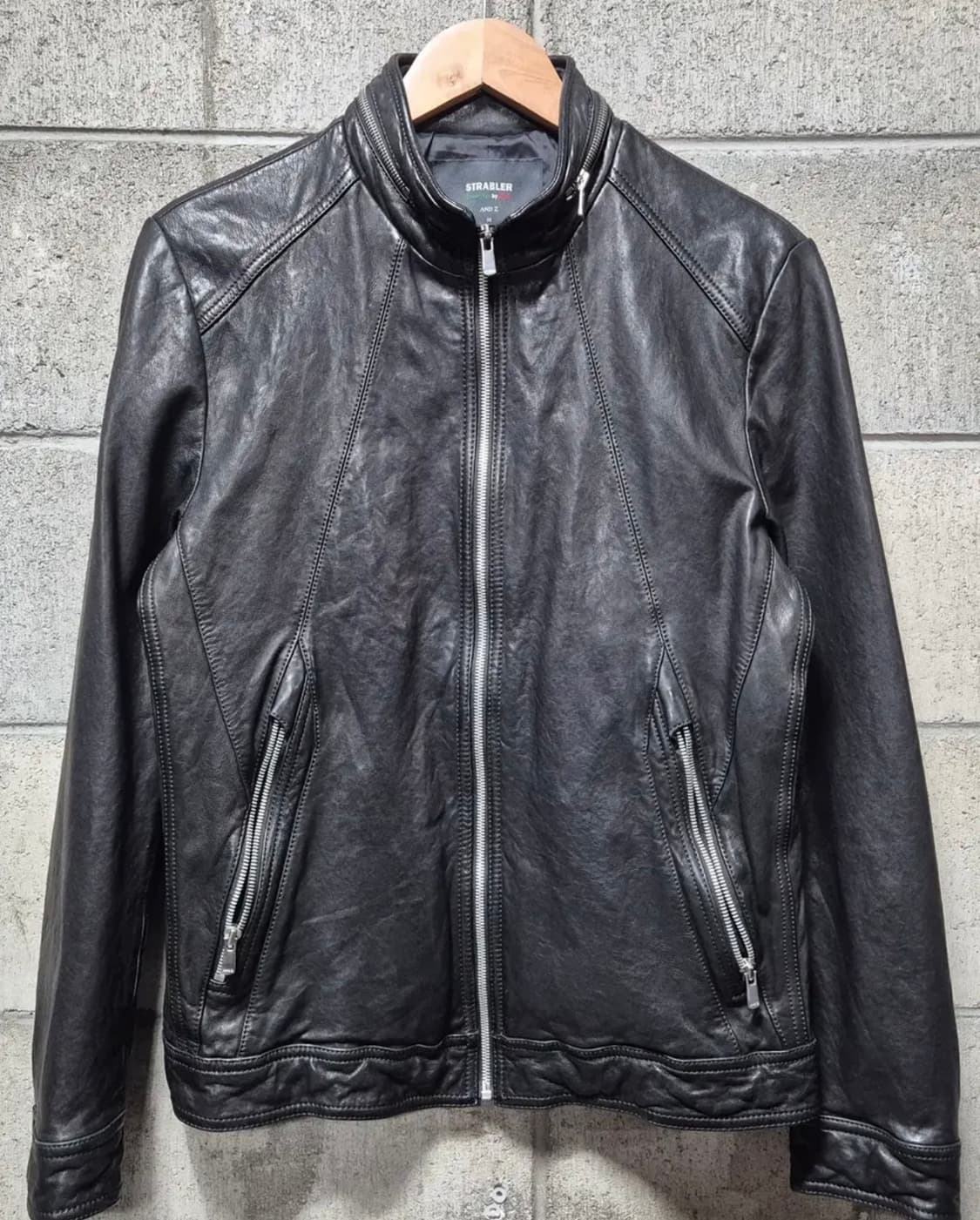 앤드지 양가죽 레더 자켓 M 상품이미지1