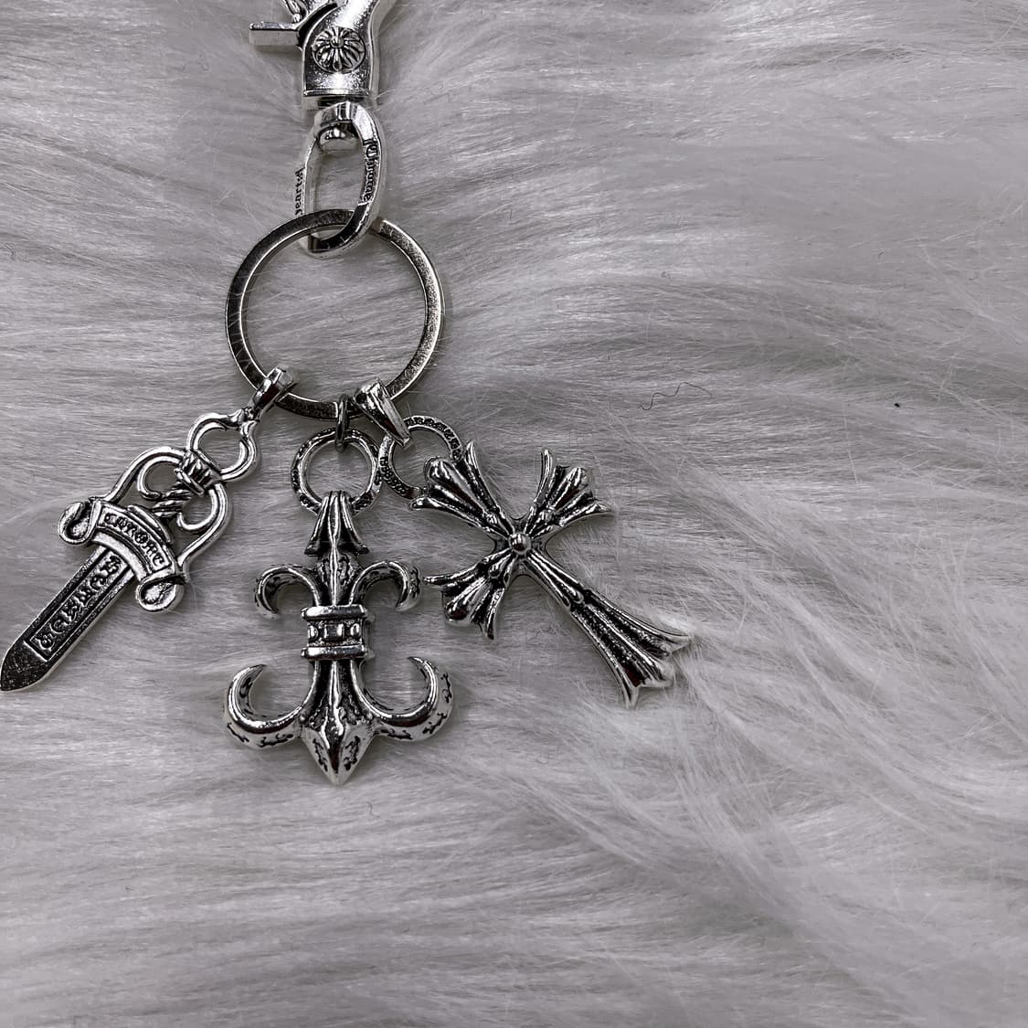 Vintage Oval Keyring 상품이미지3