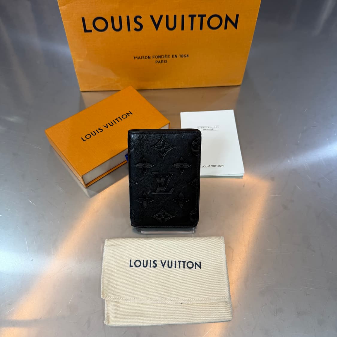 [리오브] 루이비통 쉐도우 모노그램 오거나이저 카드지갑 상품이미지1