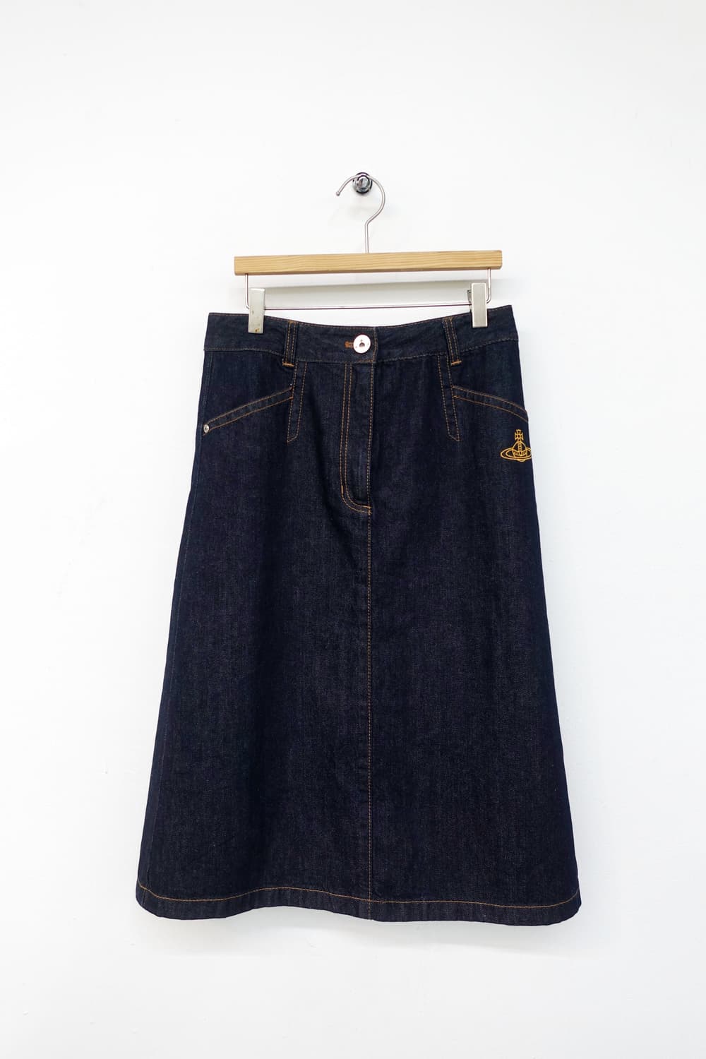 비비안 웨스트우드 데님 스커트 상품이미지5