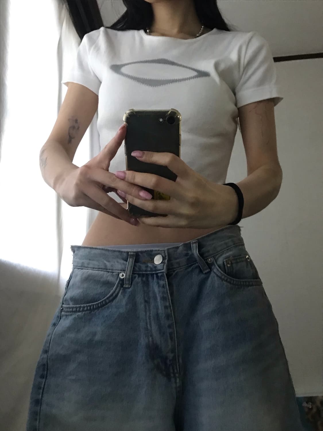 미스치프 롬버스 반팔티셔츠 상품이미지5