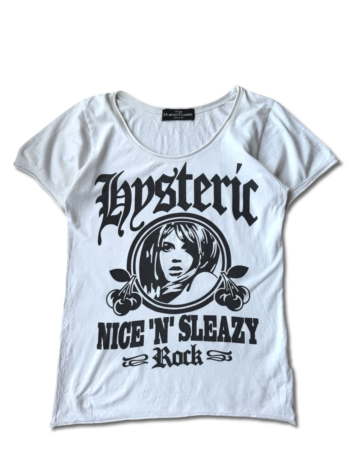 히스테릭글래머 "Nice 'N' Sleazy Rock" 그래픽 티셔츠 상품이미지1