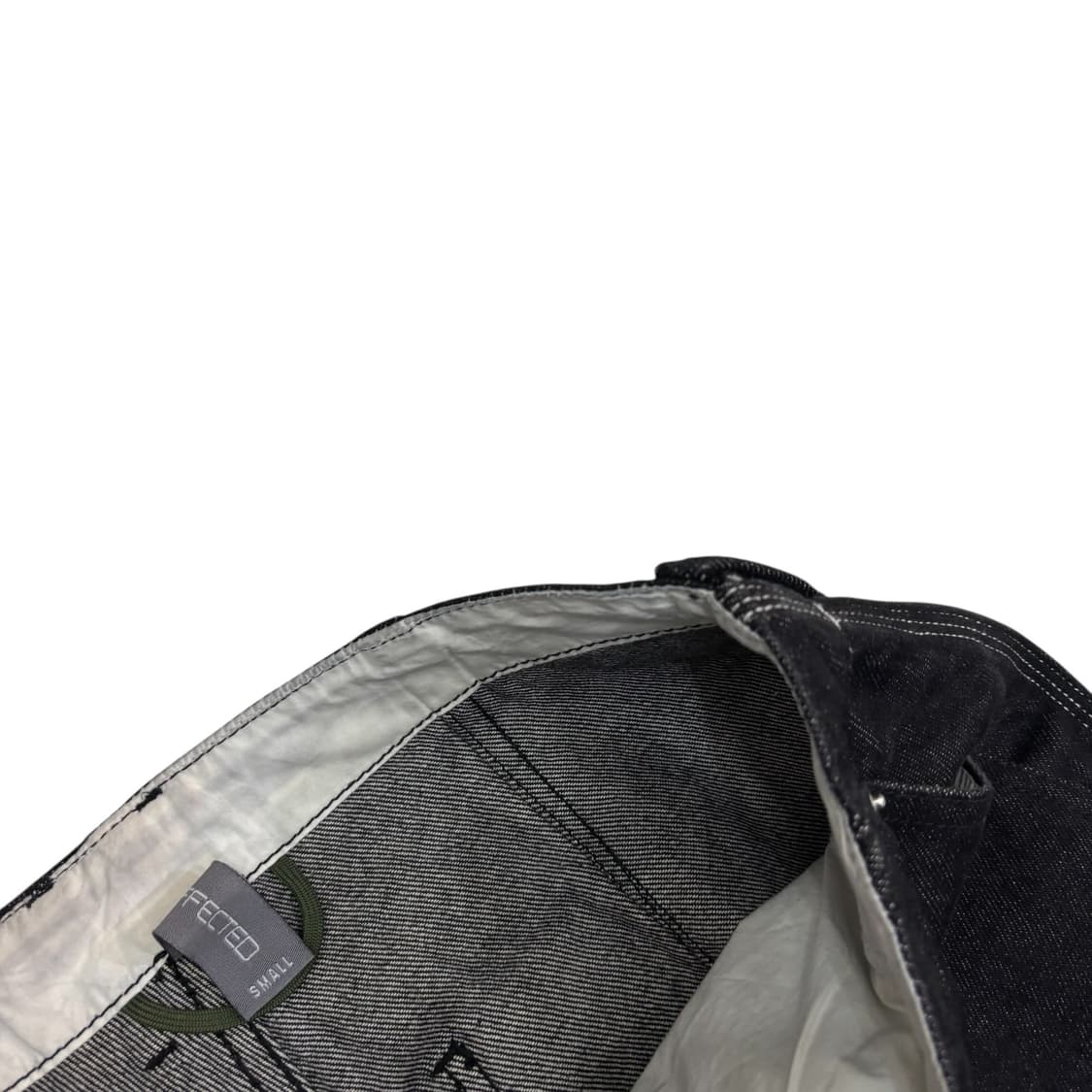 언어팩티드 흑청 데님 팬츠 상품이미지3