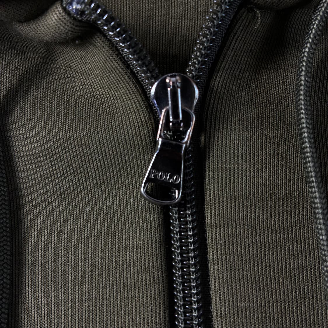 Polo  폴로 랄프로렌 자수 카키 후드집업  상품이미지4