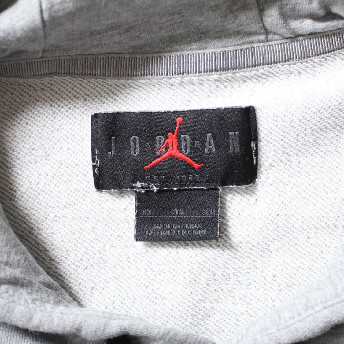 Nike Jordan 나이키 조던 파리생제르망 그레이 기모 후드 티 상품이미지4