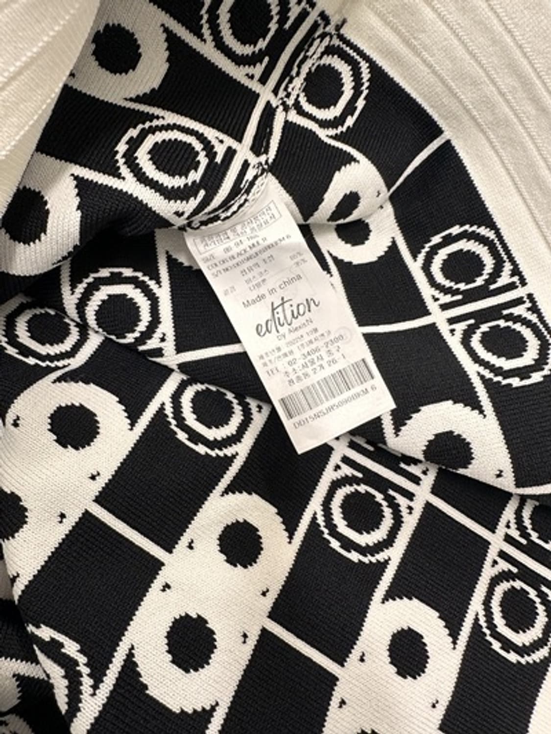 제시뉴욕 패턴 니트 가디건 상품이미지9