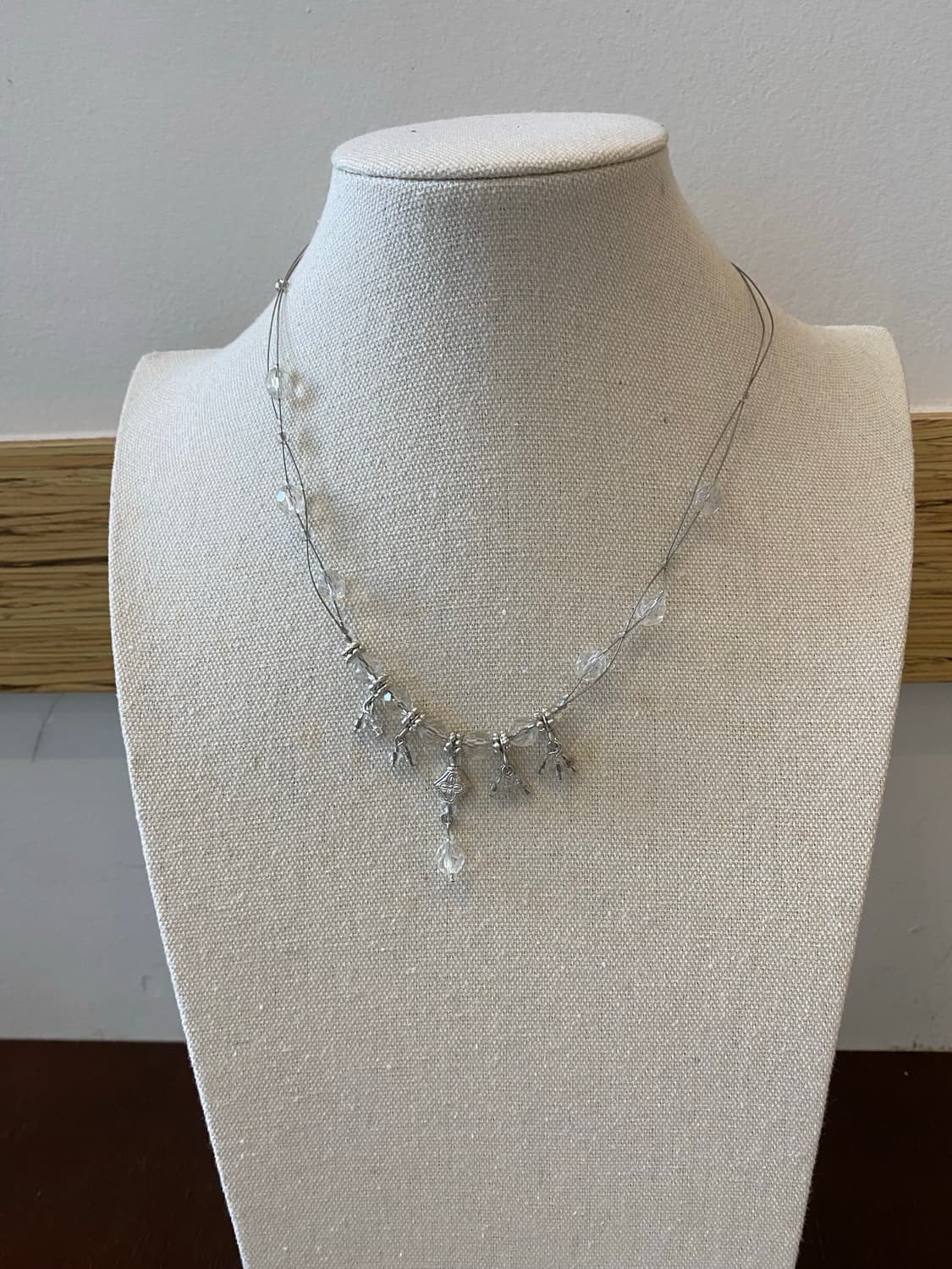 빈티지 페어리 키치 러블리 무드 비즈 목걸이 상품이미지5