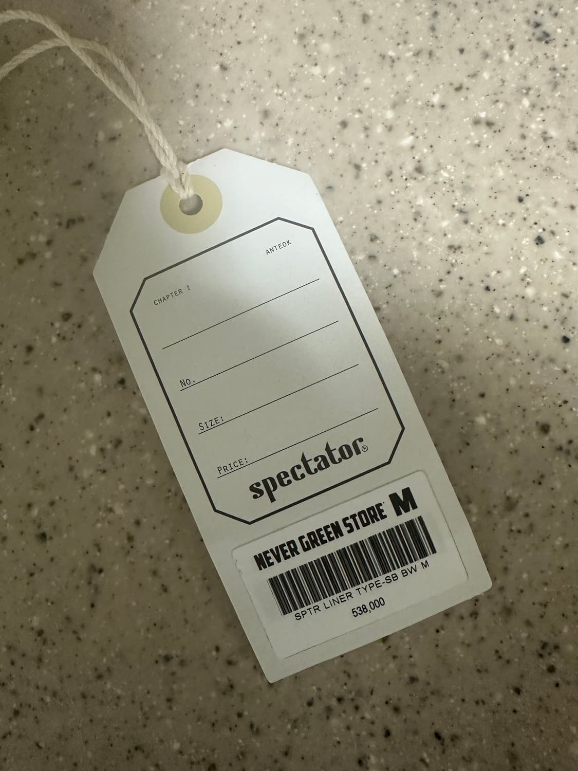 느린양반 스펙테이터 라이너 M 사이즈 판매 상품이미지3