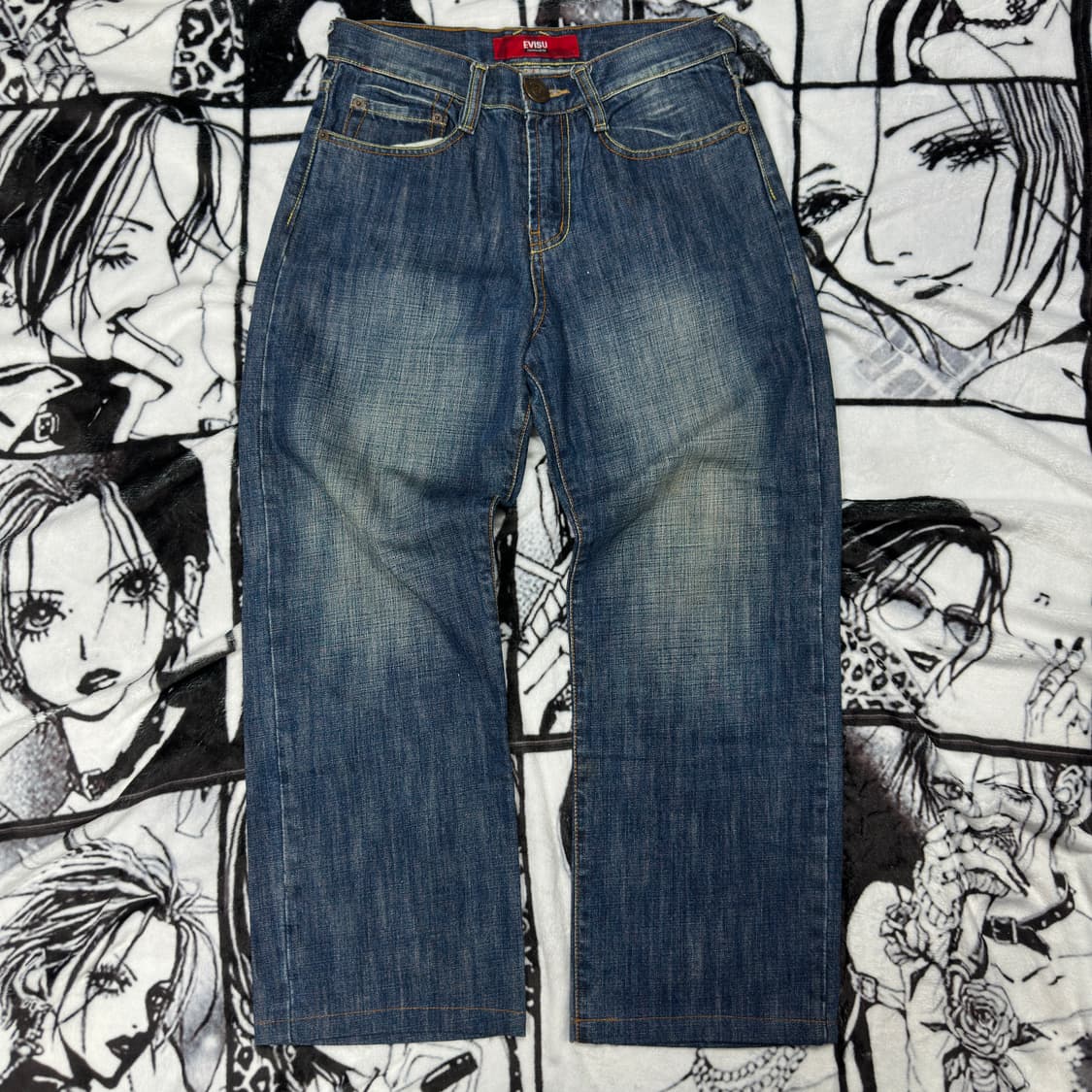 EVISU 에비수 사자 자수 팬츠 상품이미지3