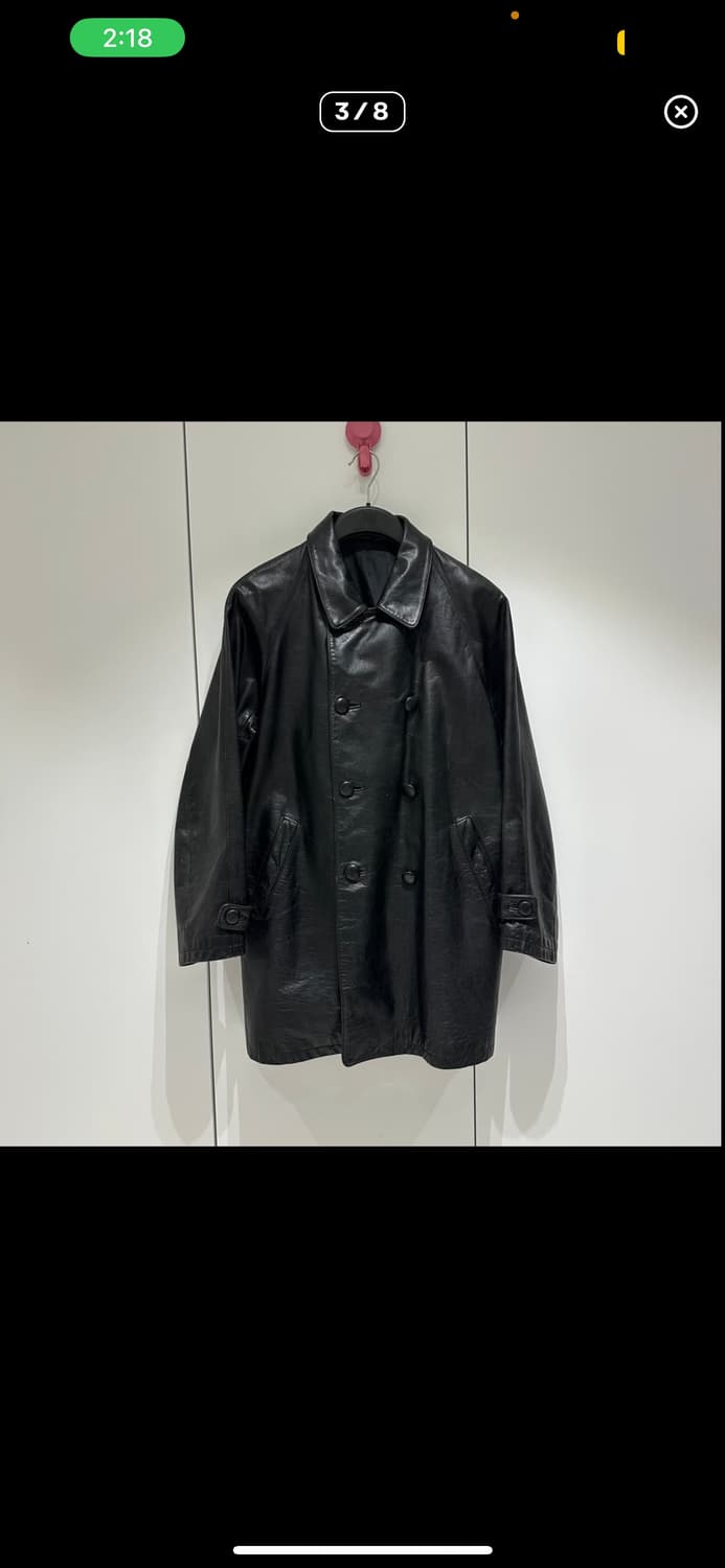 더반 인터메쪼 레더 피코트 상품이미지3