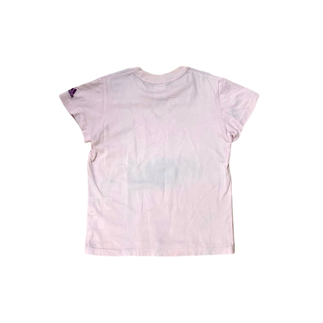 아디다스 Y2K 빈티지 반팔 티셔츠 핑크 딸기우유 상품이미지4