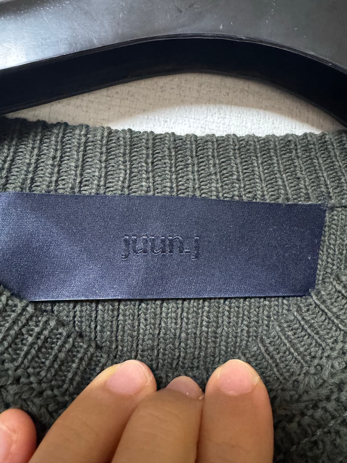 새옷 준지 데미지드 디스트레스드 니트 상품이미지4