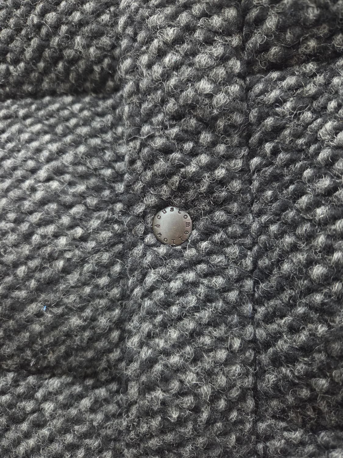 커스텀멜로우 양가죽 패치 덕다운 패딩 베스트 상품이미지2