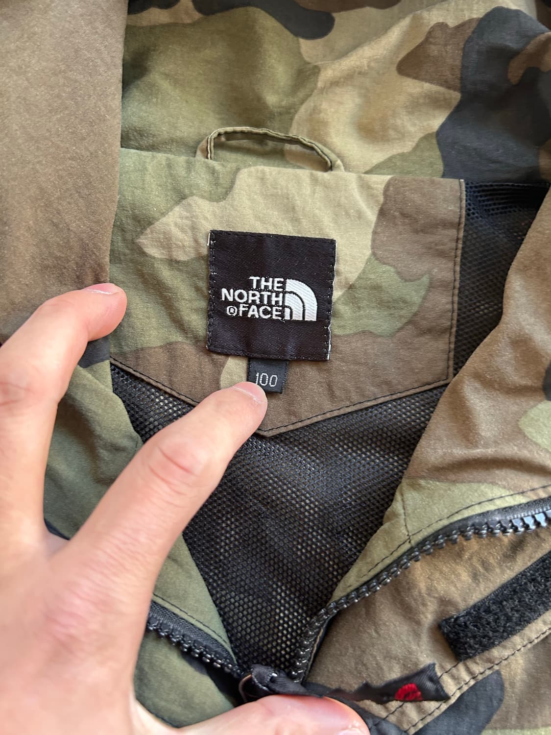 00‘s 노스페이스 카모 마운틴자켓 상품이미지4