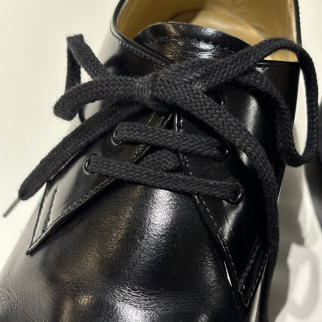 260) 꼼데가르송 옴므 플러스 아일렛 더비 상품이미지3