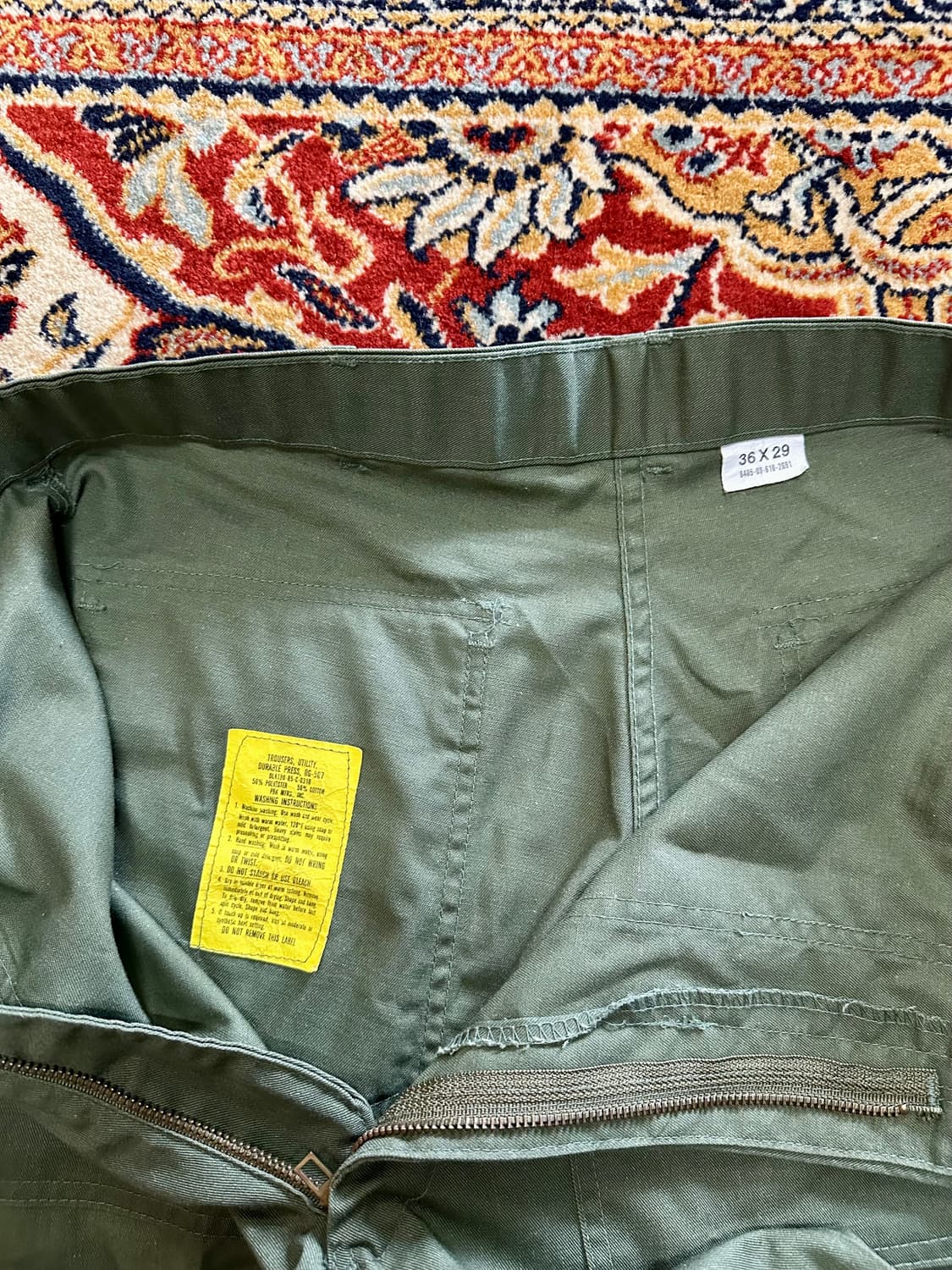 80s US Army OG-507 Utility pants - 36 상품이미지6