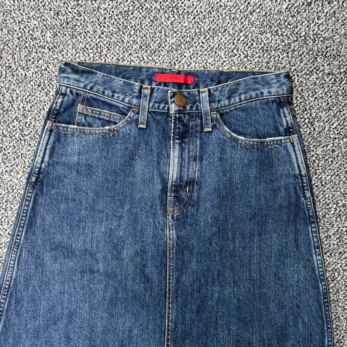 [W] BEAMS X RED CARD 데님 스커트 (0) 상품이미지2