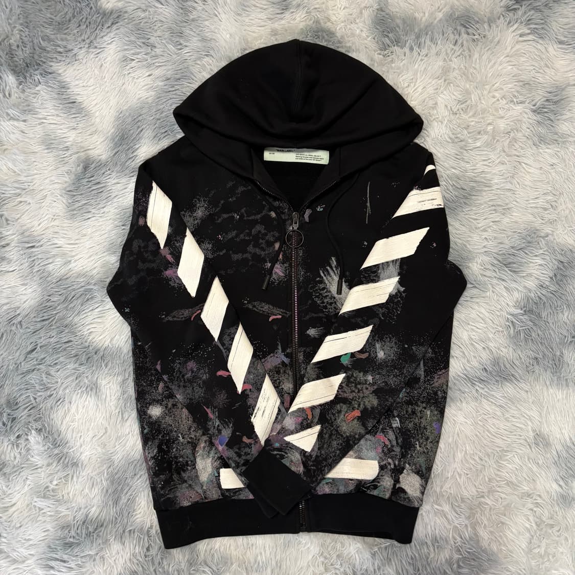 [S Size] 오프화이트 갤럭시 후드집업 상품이미지2