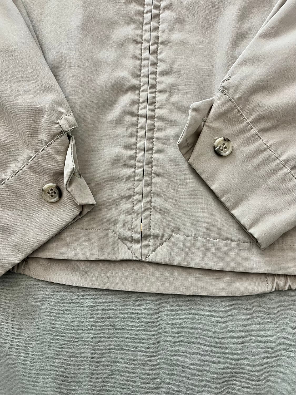 60s 빈티지 런던포그 헤링턴 자켓 스윙탑 블루종 상품이미지8