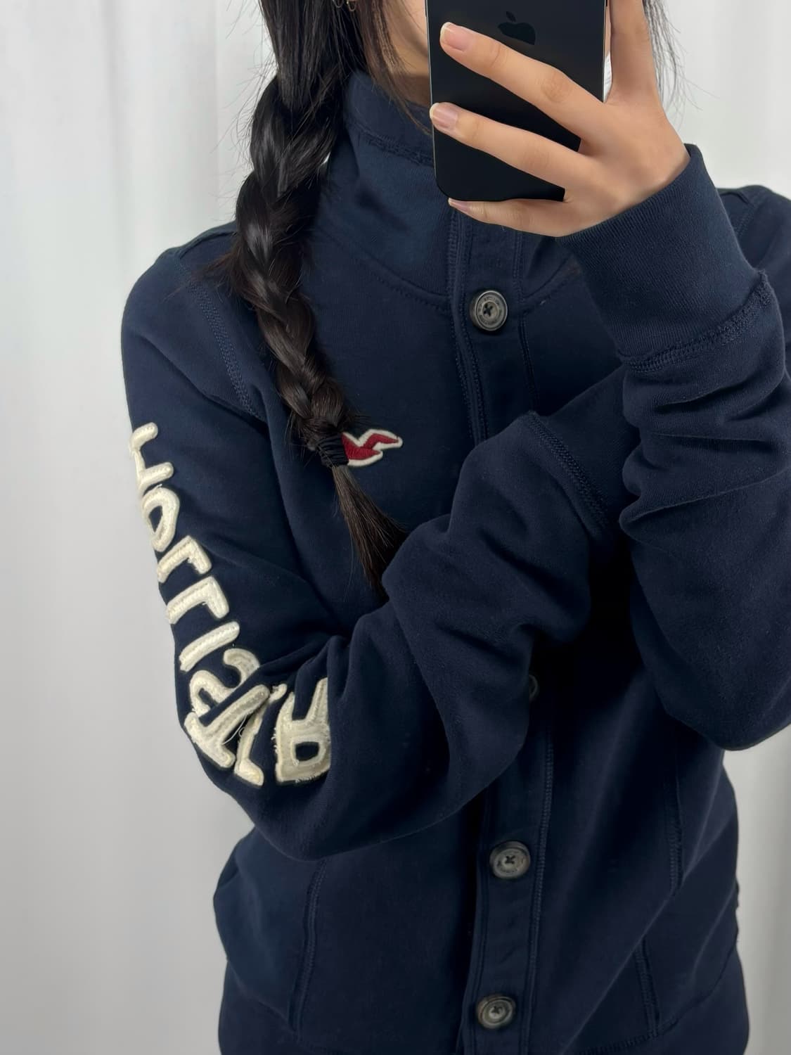 홀리스터 네이비 가디건 자켓 상품이미지1