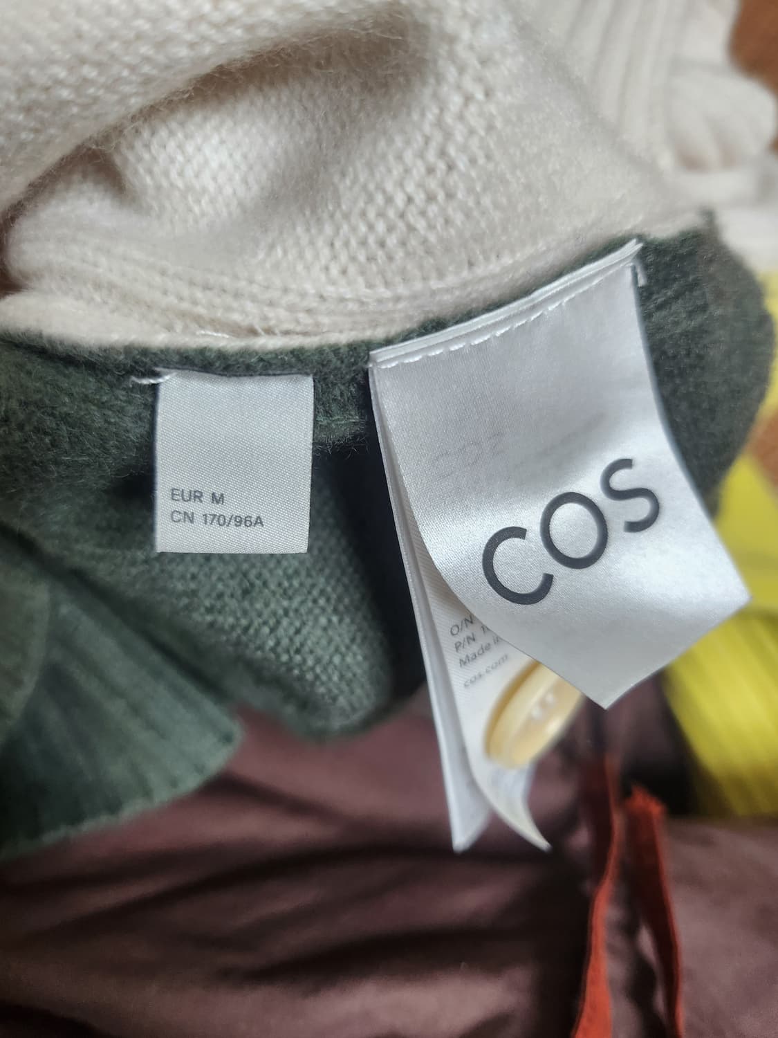 코스캐시미어가디건m 상품이미지5