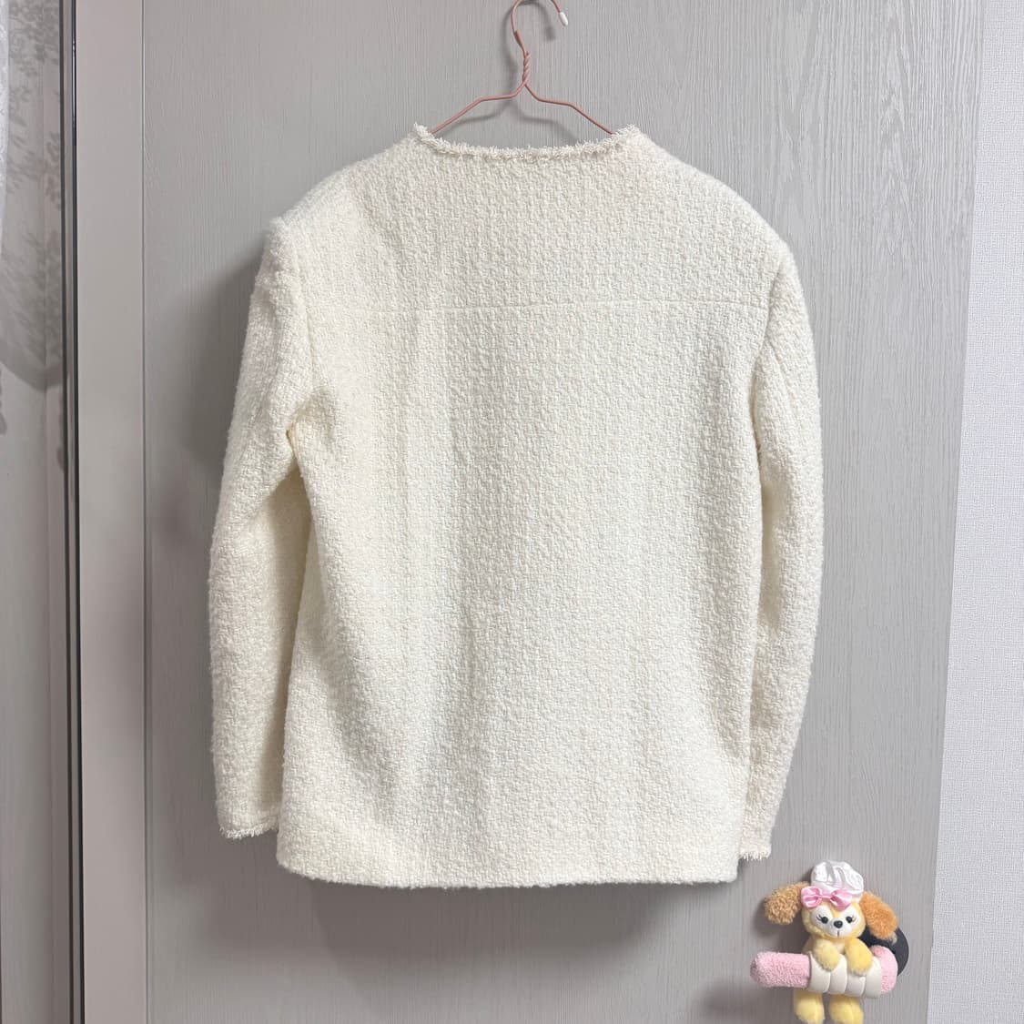 위드아웃썸머 페퍼 트위드 자켓 아이보리 상품이미지7