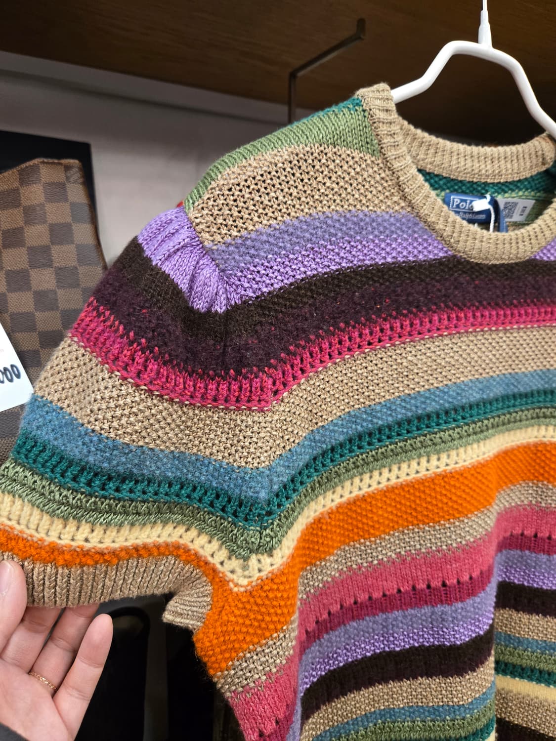 폴로 랄프로렌 선셋 스트라이프 반팔 니트 상품이미지4