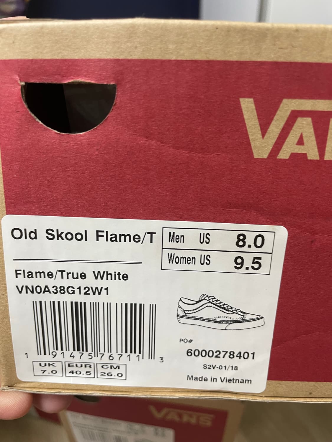 반스올드스쿨flame 상품이미지2