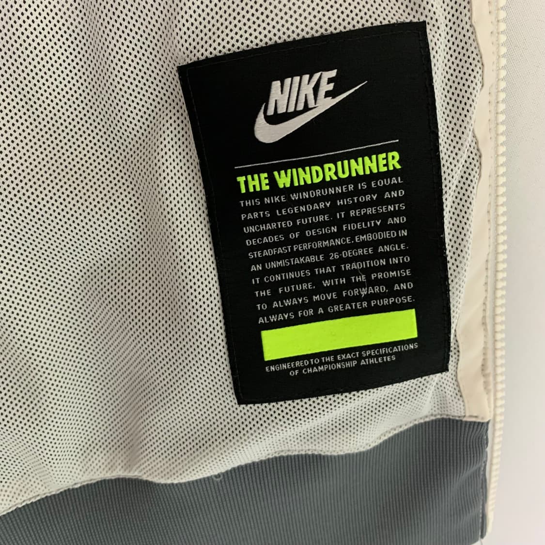 나이키 윈드러너 후드 바람막이 민트 그레이 빈티지 루즈핏 XL 남녀공용 상품이미지7