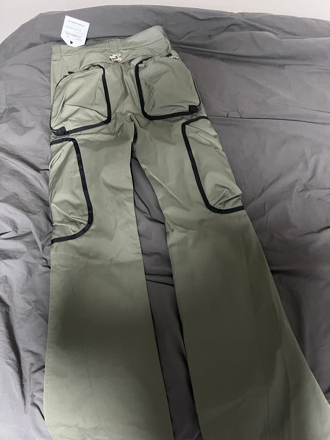 (30) FFFPOSTALSERVICE 플레어 카고 그린 새상품 상품이미지5